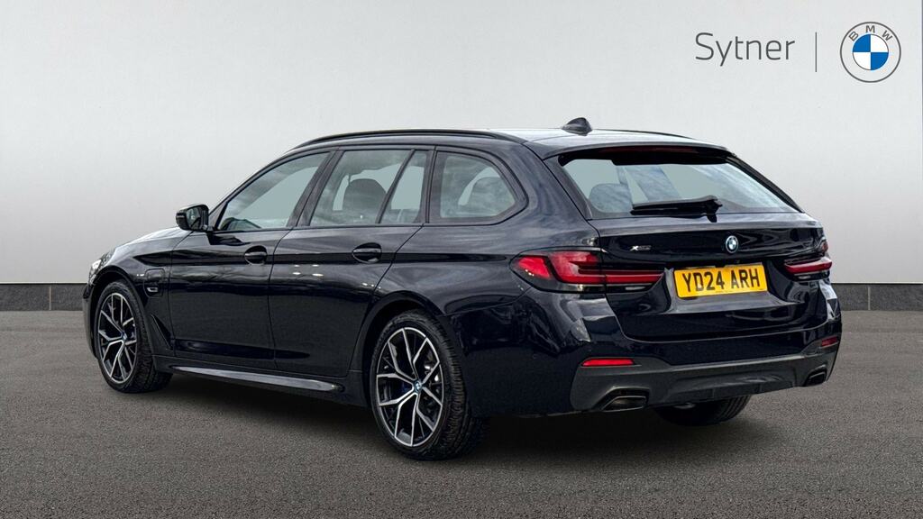 BMW 5 Series 530E Xdrive M Sport Pro Pack Black #2