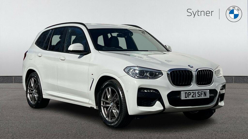 BMW X3 Xdrive20d M Sport Step White