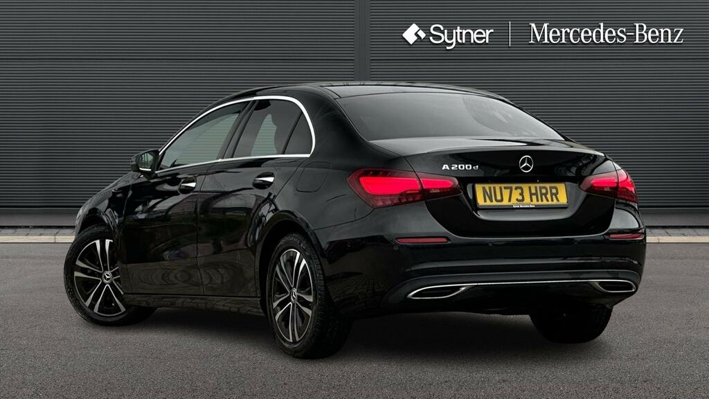 Mercedes-Benz A Class A200d Sport Executive NU73HRR Black #2