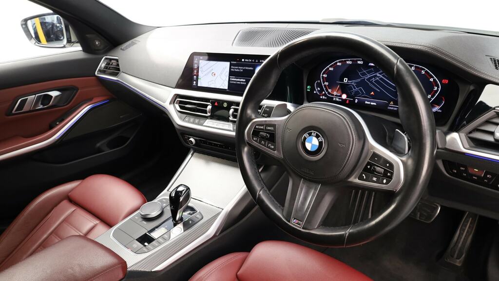 BMW 3 Series M340i Xdrive Mht Step YB22AYW White #6