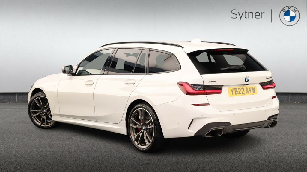 BMW 3 Series M340i Xdrive Mht Step YB22AYW White #2