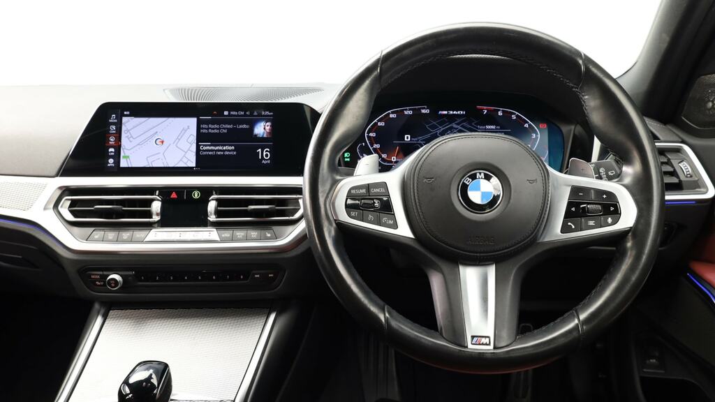 BMW 3 Series M340i Xdrive Mht Step YB22AYW White #5