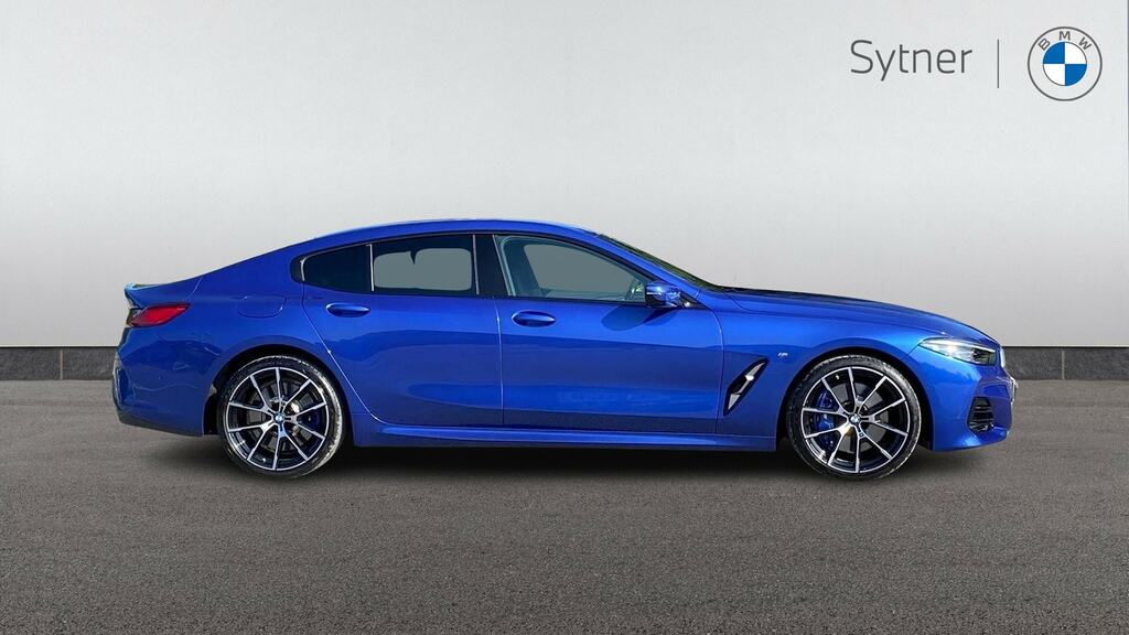 BMW 8 Series Gran Coupe 840I M Sport Blue #3