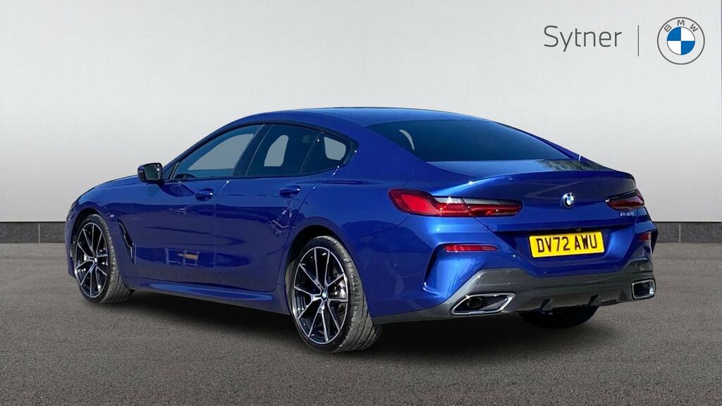 BMW 8 Series Gran Coupe 840I M Sport Blue #2