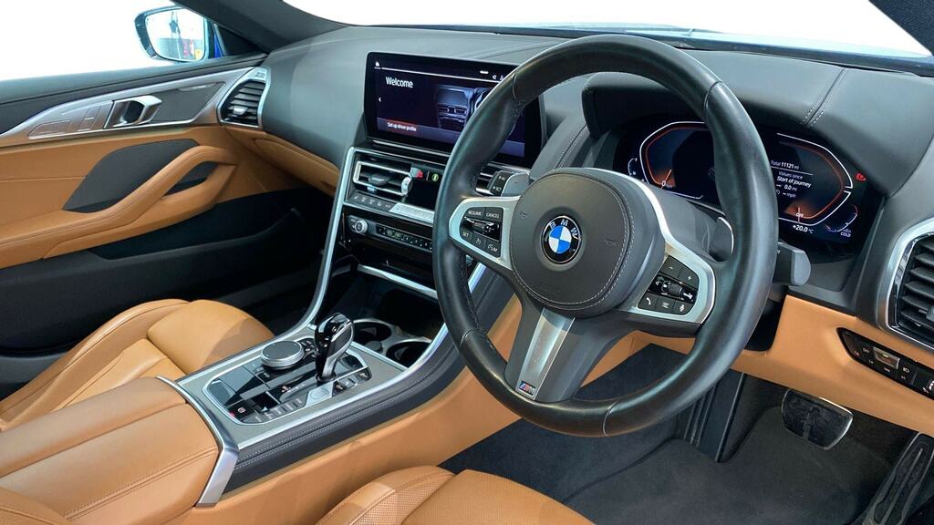 BMW 8 Series Gran Coupe 840I M Sport Blue #6