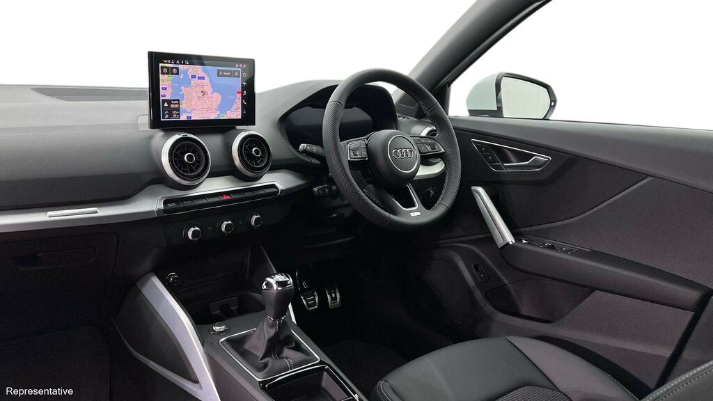 Audi Q2 30 Tfsi 116 S Line White #2