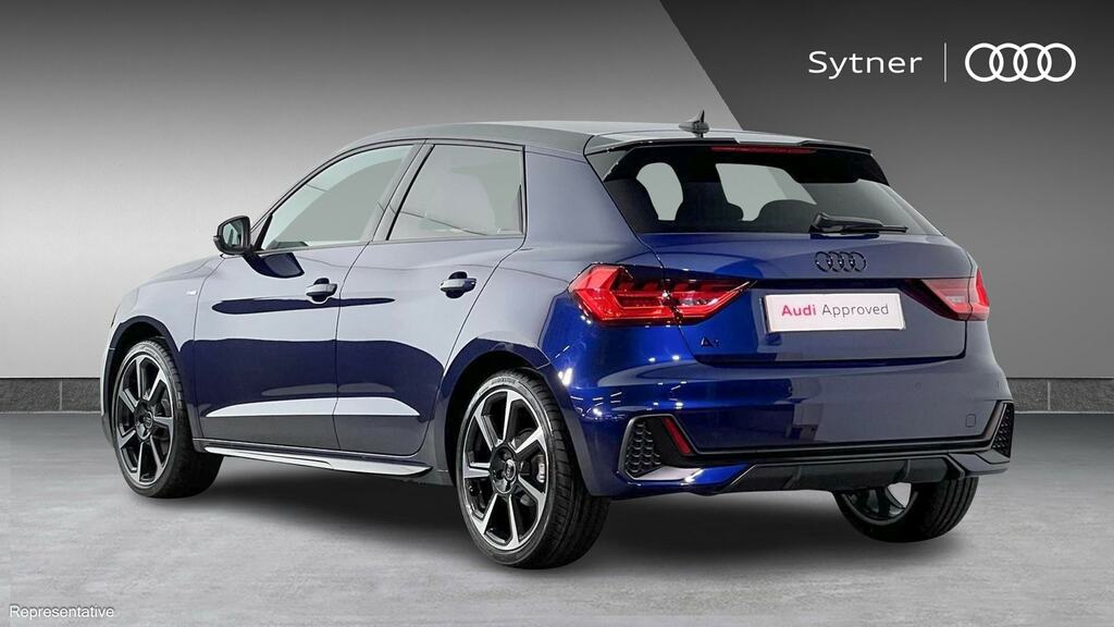 Audi A1 30 Tfsi Black Edition S Tronic Blue #3