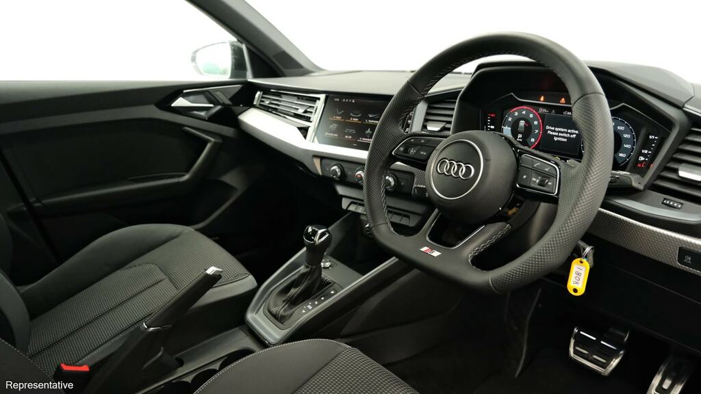 Audi A1 25 Tfsi Black Edition S Tronic YH26FZE Blue #6
