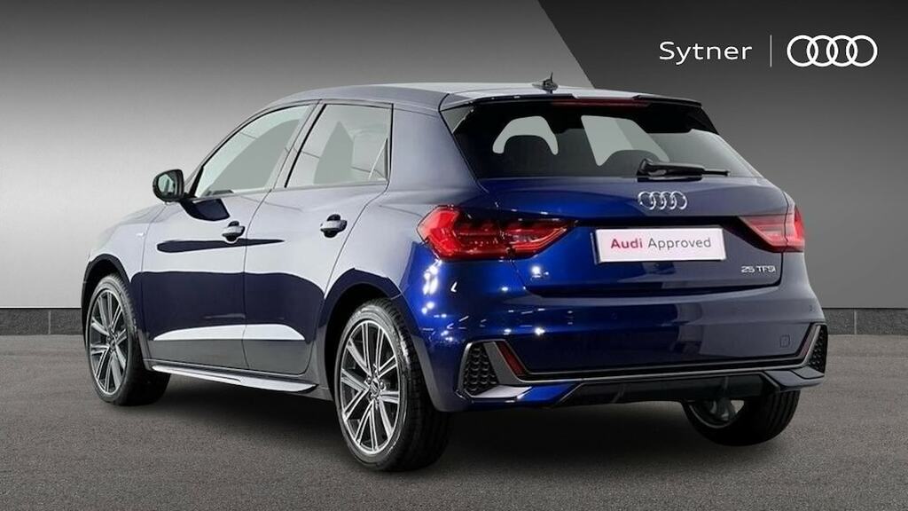Audi A1 25 Tfsi S Line S Tronic YK26HJU Blue #3