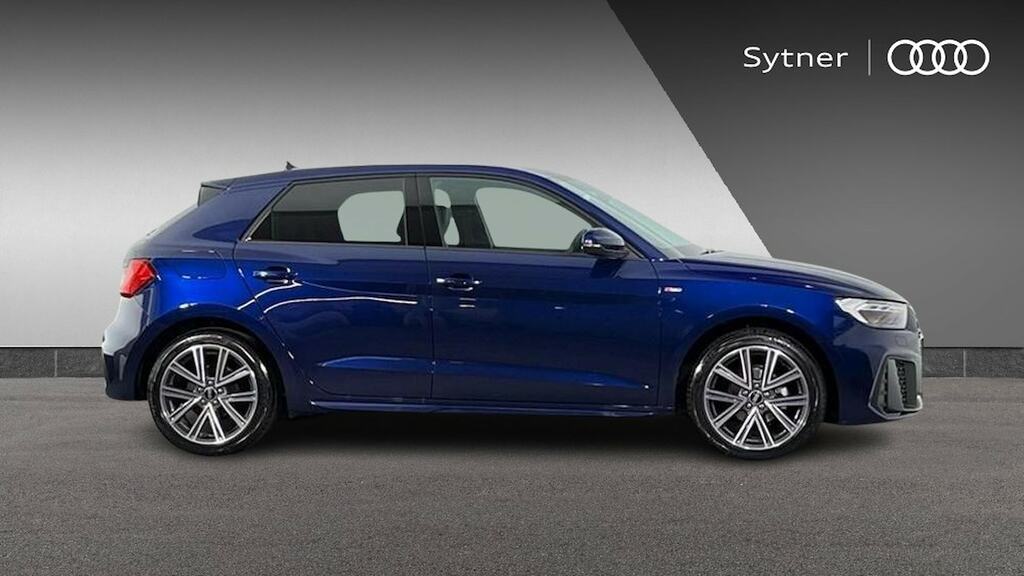 Audi A1 25 Tfsi S Line S Tronic YK26HJU Blue #4
