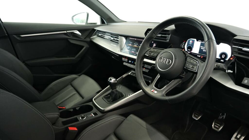 Audi A3 35 Tfsi S Line White #6