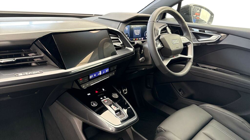Audi Q4 E Tron 150Kw 40 63Kwh S Line Leather FN26AUL Black #2