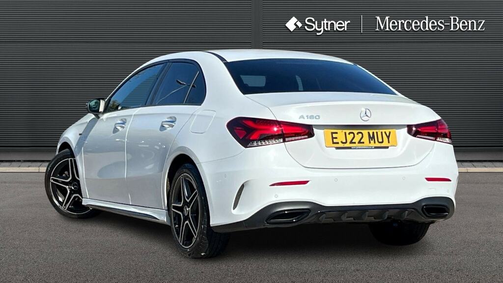 Mercedes-Benz A Class A180 Amg Line Premium Edition EJ22MUY White #2
