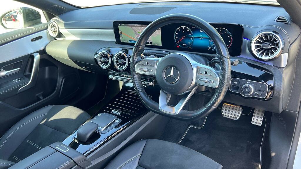 Mercedes-Benz A Class A180 Amg Line Premium Edition EJ22MUY White #3