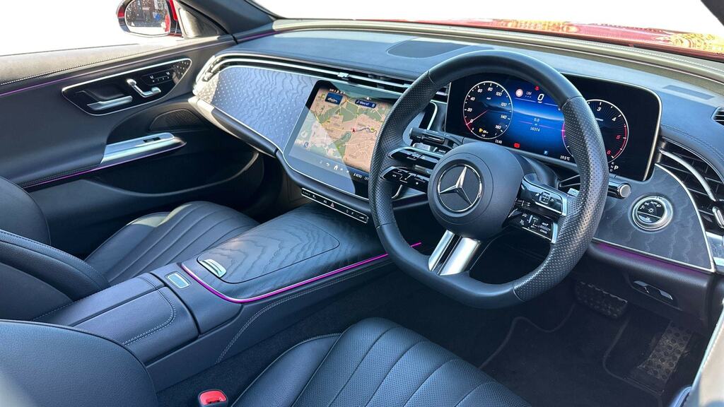 Mercedes-Benz E Class E220d Amg Line Advanced 9G-tronic KS24UJT Red #3