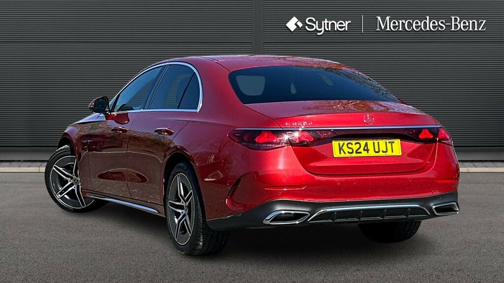 Mercedes-Benz E Class E220d Amg Line Advanced 9G-tronic KS24UJT Red #2