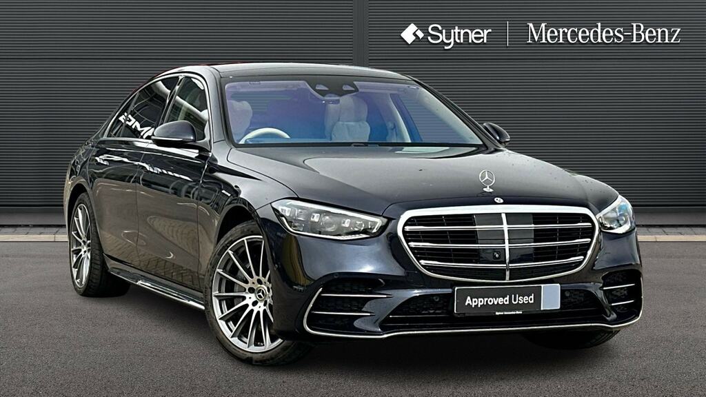 Mercedes-Benz S Class S580e L Amg Line Premium Plus 9G-tronic Blue