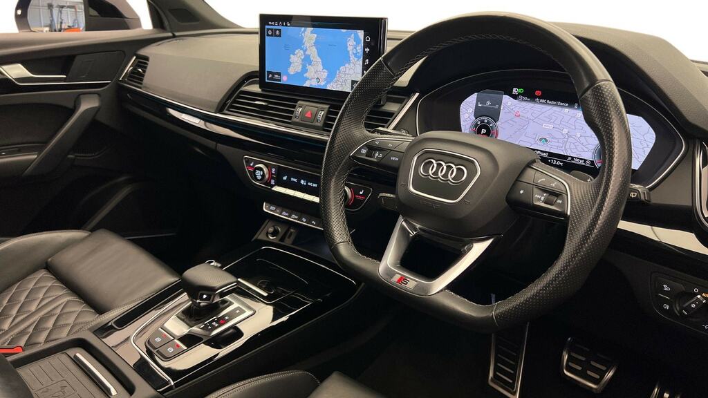 Audi Q5 40 Tdi Quattro Black Ed S Tronic Tech Pro HJ73YKB Blue #6