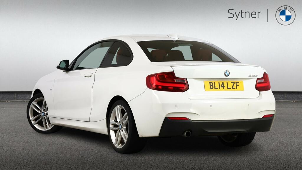 BMW 2 Series Gran Coupe 218D M Sport Step BL14LZF White #2