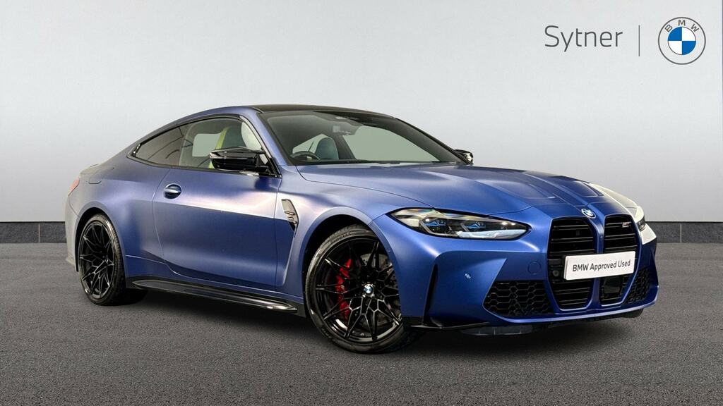 BMW M4 M4 Xdrive Competition M Step Blue