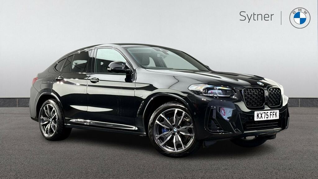 BMW X4 Xdrive20d Mht M Sport Step Pro Pack Black