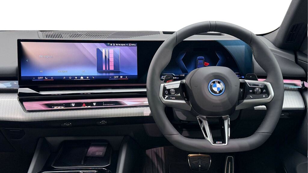 BMW 5 Series 550E Xdrive M Sport Pro Tech Plus YP26WCJ Black #5