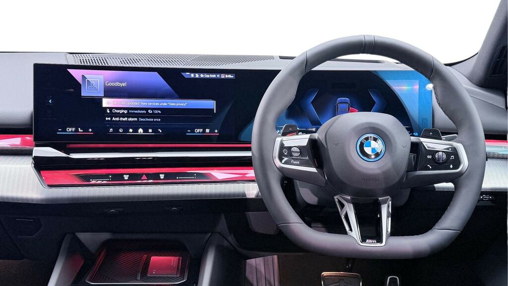 BMW 5 Series 530E M Sport Tech Plus YP26WCA Grey #5