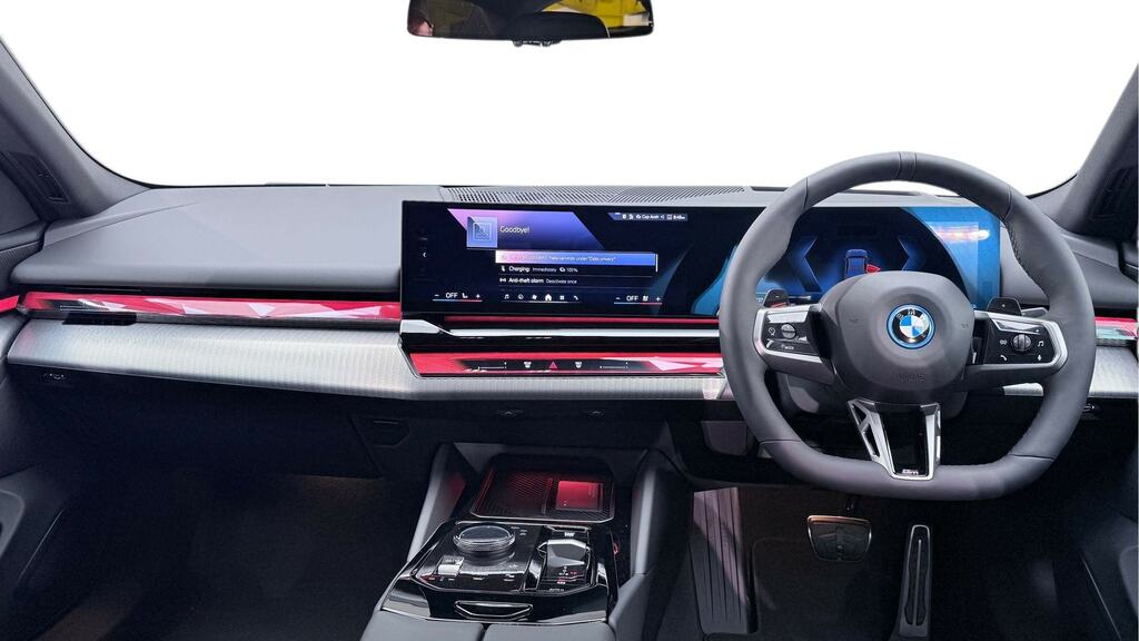BMW 5 Series 530E M Sport Tech Plus YP26WCA Grey #4