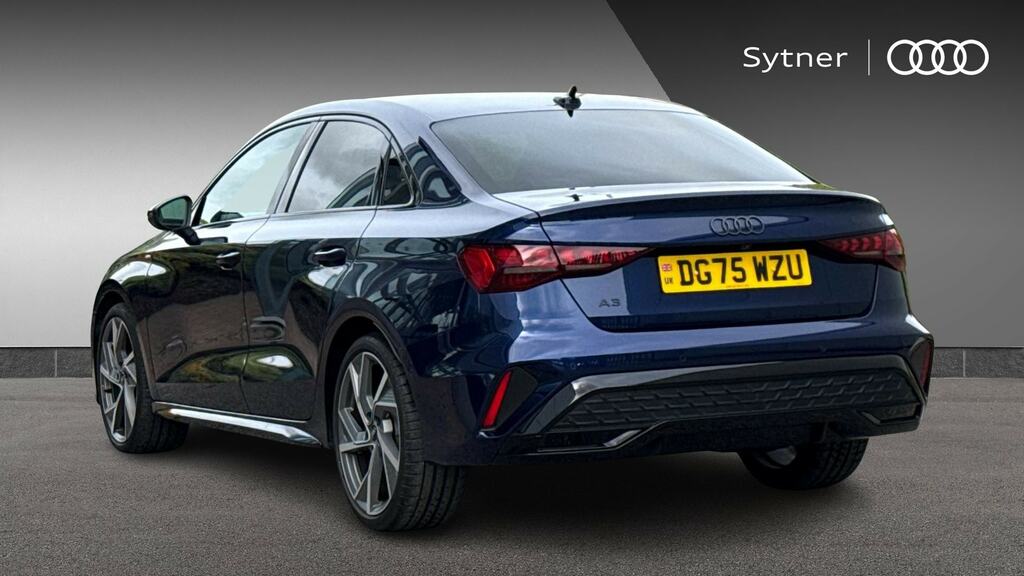 Audi A3 1.5 Tfsi 150 Black Ed S Tronic Tech Pack DG75WZU Blue #3