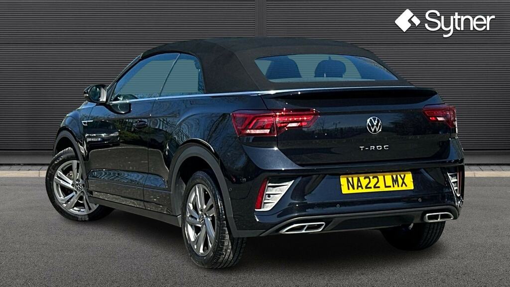 Volkswagen T-Roc 1.5 Tsi R-line Dsg NA22LMX Black #4