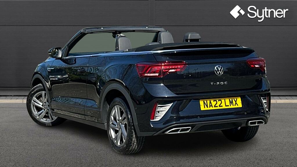Volkswagen T-Roc 1.5 Tsi R-line Dsg NA22LMX Black #3