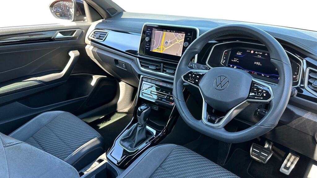 Volkswagen T-Roc 1.5 Tsi R-line Dsg NA22LMX Black #5