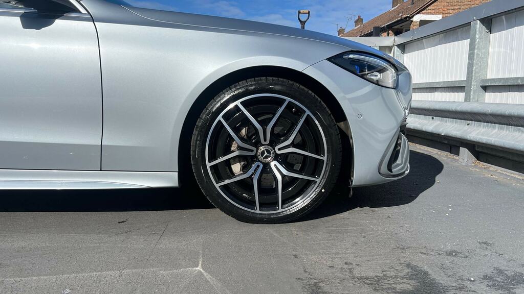 Mercedes-Benz C Class C220d Amg Line Premium Plus 9G-tronic Silver #5