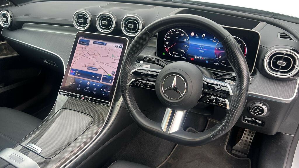 Mercedes-Benz C Class C220d Amg Line Premium Plus 9G-tronic Silver #3