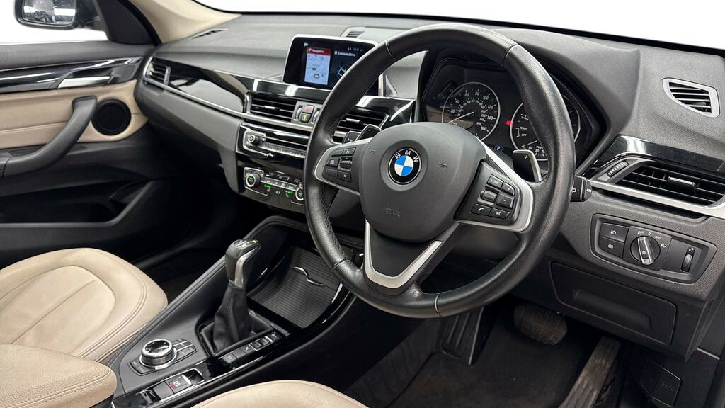 BMW X1 Xdrive 20I Xline Step BD67YCR Blue #6