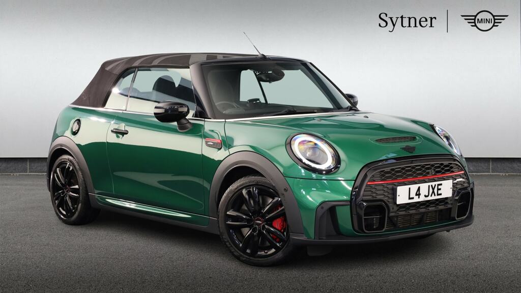 Mini Convertible 2.0 John Cooper Works Comfortnav Pack Green
