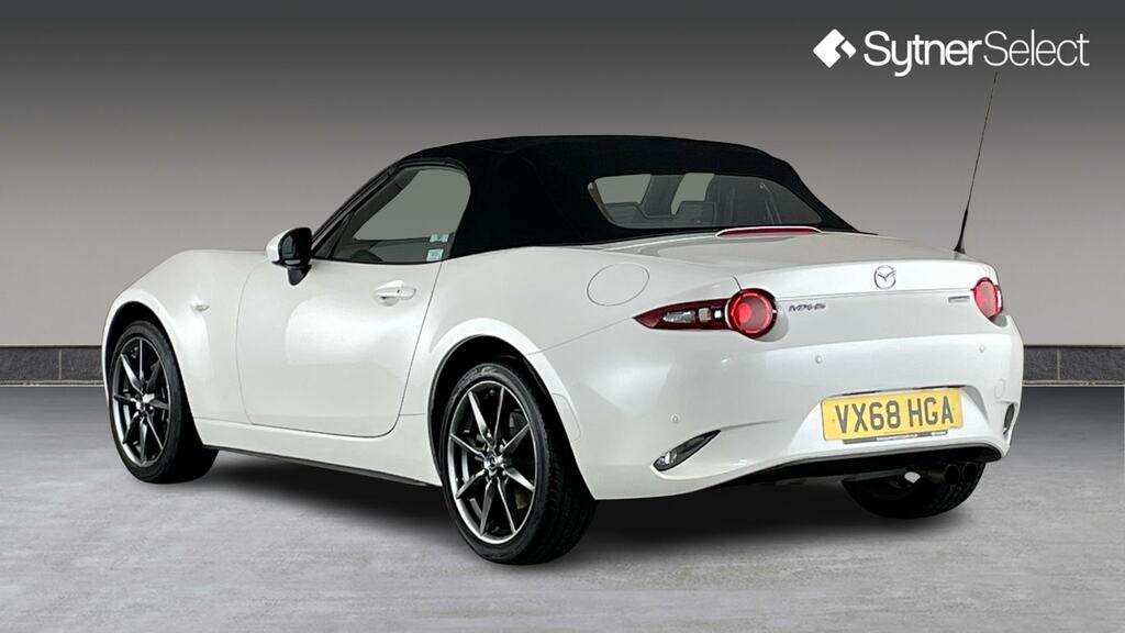 Mazda MX-5 RF 2.0 184 Sport Nav VX68HGA White #3