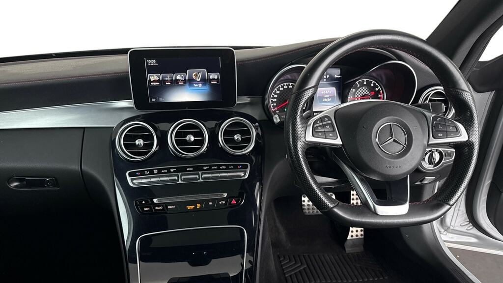 Mercedes-Benz C Class C43 4Matic Premium YY66KHJ Silver #6