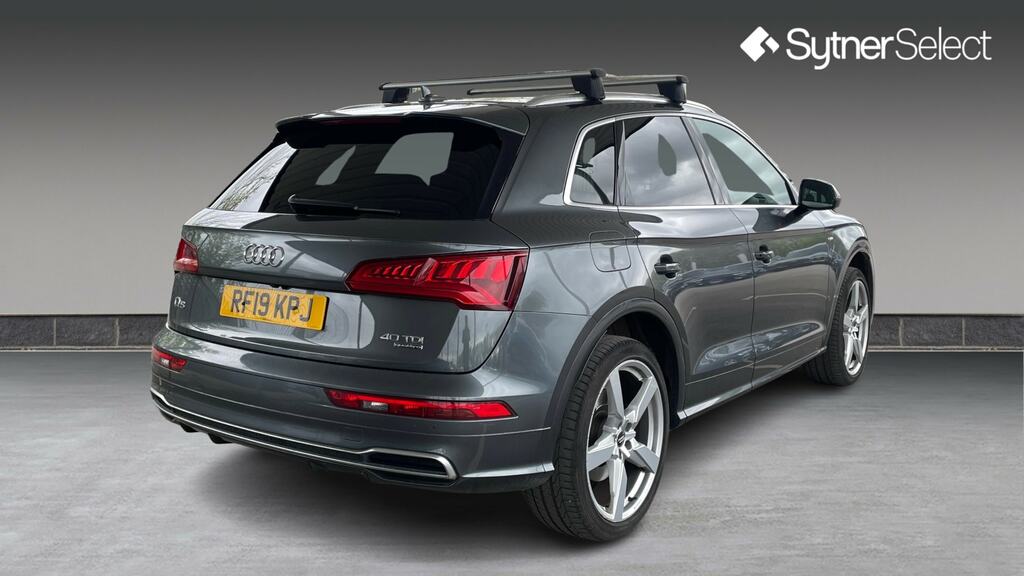 Audi Q5 40 Tdi Quattro S Line S Tronic Tech Pack RF19KPJ Grey #2