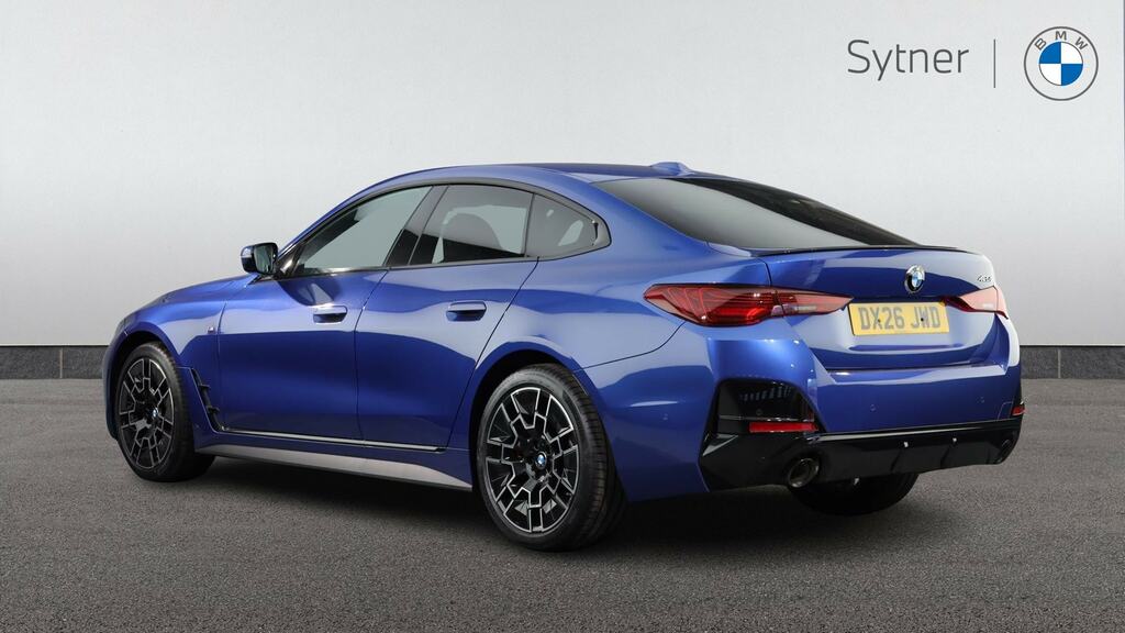 BMW 4 Series Gran Coupe 420I M Sport Step Pro Pack DX26JWD Blue #2