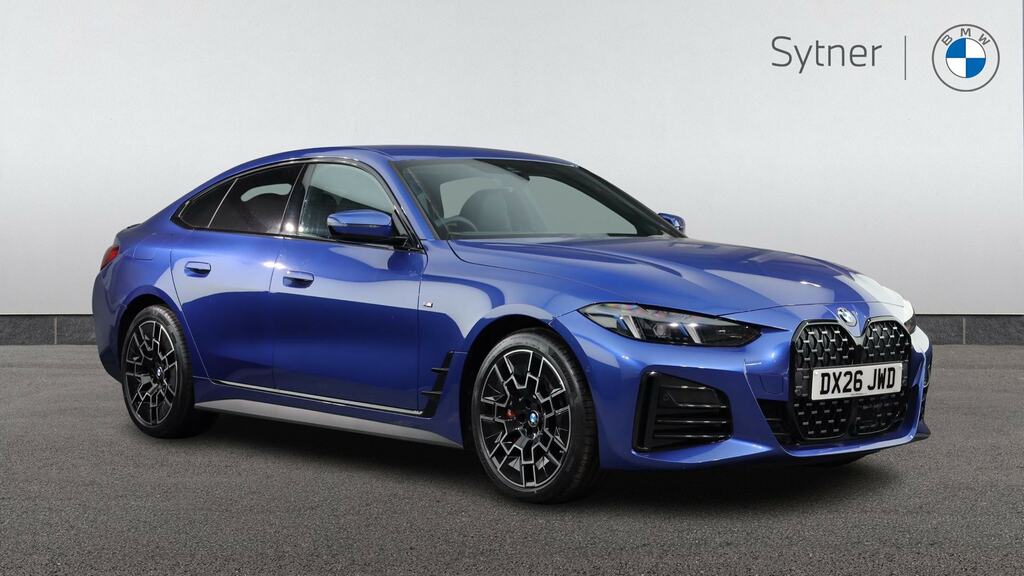 BMW 4 Series Gran Coupe 420I M Sport Step Pro Pack Blue