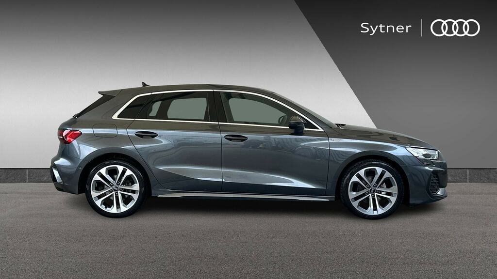 Audi A3 35 Tfsi S Line S Tronic Tech Pack YK75HOJ Grey #4