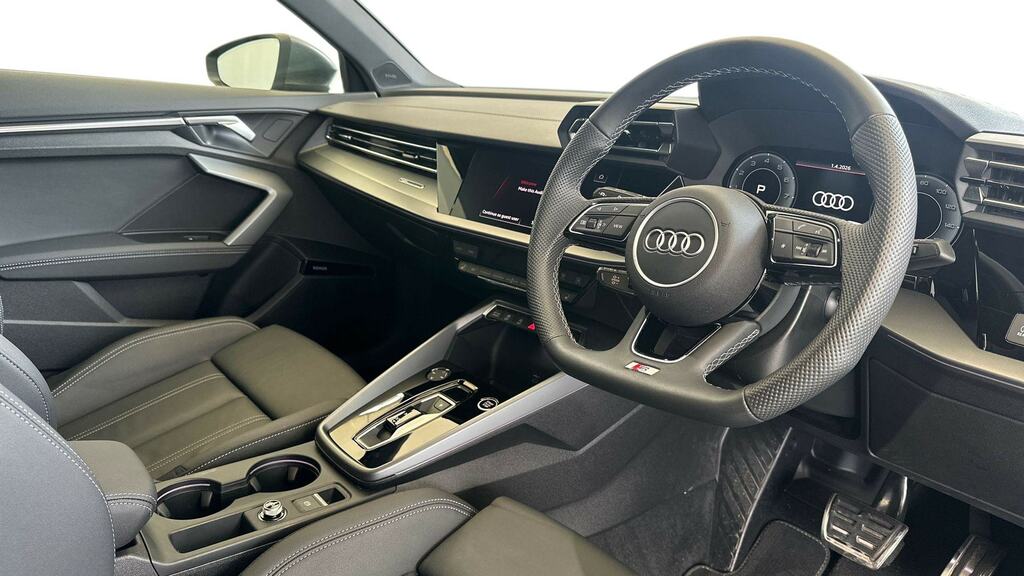 Audi A3 35 Tfsi S Line S Tronic Tech Pack YK75HOJ Grey #6