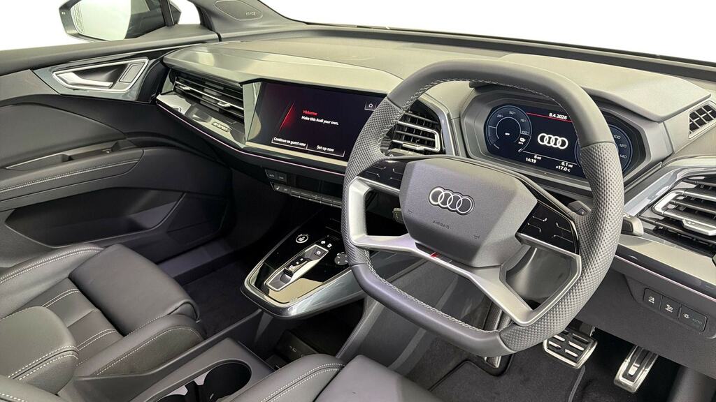 Audi Q4 E Tron 210Kw 45 82Kwh Black Edition Tech Pack LD26JBY Grey #6
