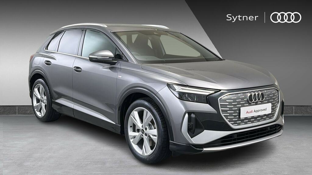 Audi Q4 E Tron 150Kw 40 63Kwh S Line Leather Grey
