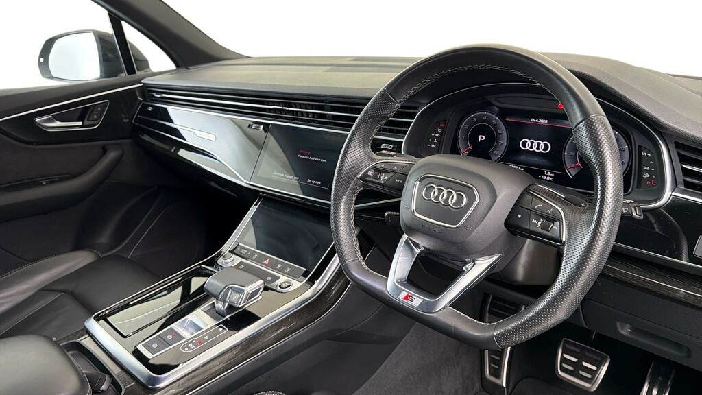 Audi Q7 55 Tfsi Quattro Black Edition Tiptronic LS72FFJ Grey #6