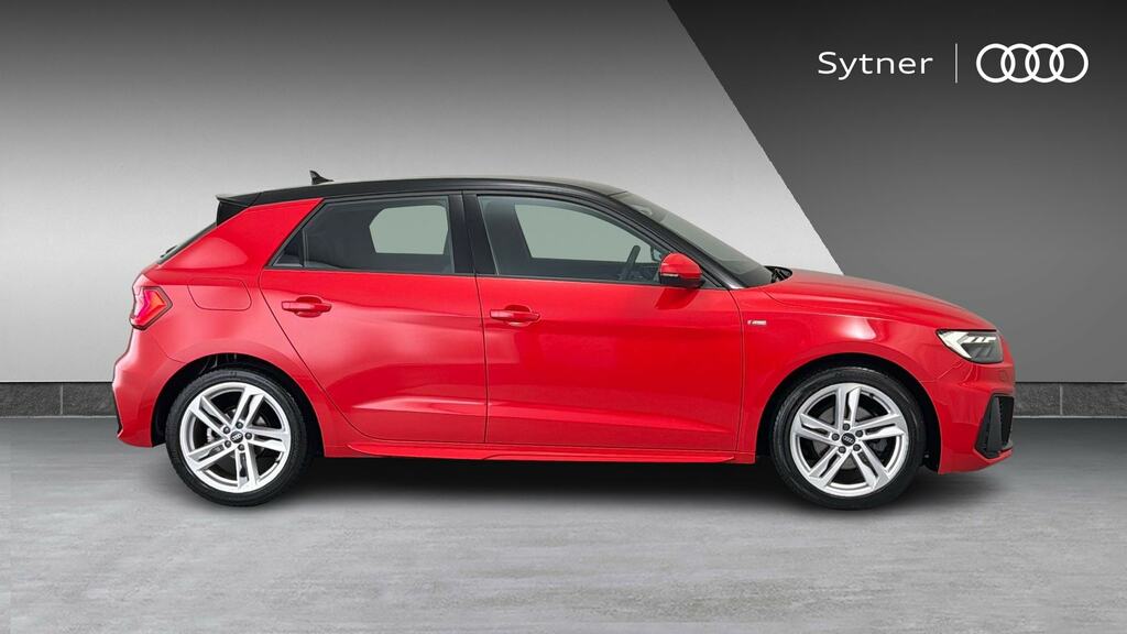 Audi A1 30 Tfsi 110 S Line VK22SXH Red #4