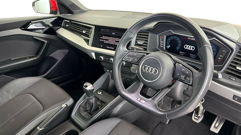 Audi A1 30 Tfsi 110 S Line VK22SXH Red #6