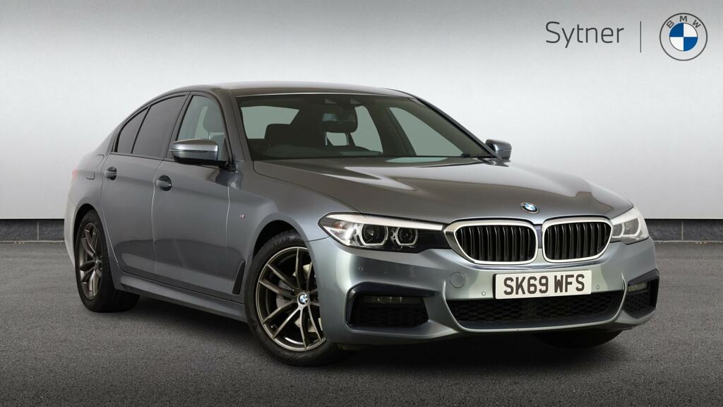 BMW 5 Series 520I M Sport Blue