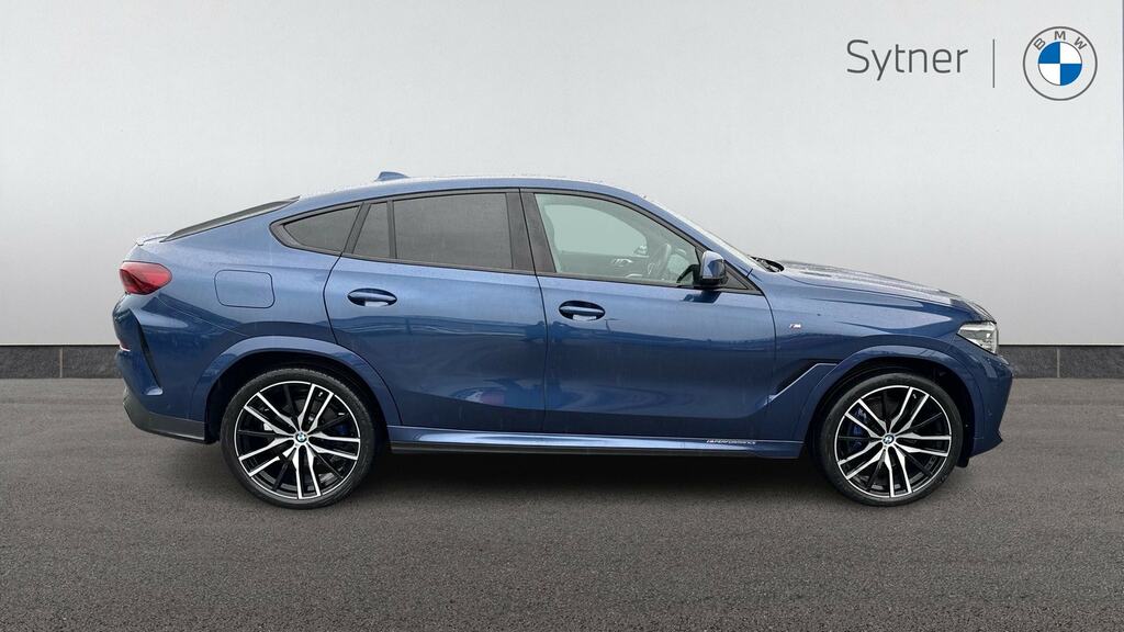 BMW X6 Xdrive30d Mht M Sport Step Pro Pack Blue #3